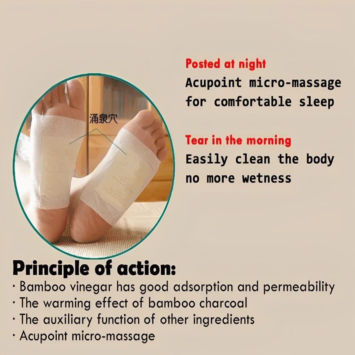 100% Herbal & Gentle ™ Ingredient Detox Foot Pads (BUY 1 GET 1 FREE ) 20PCS